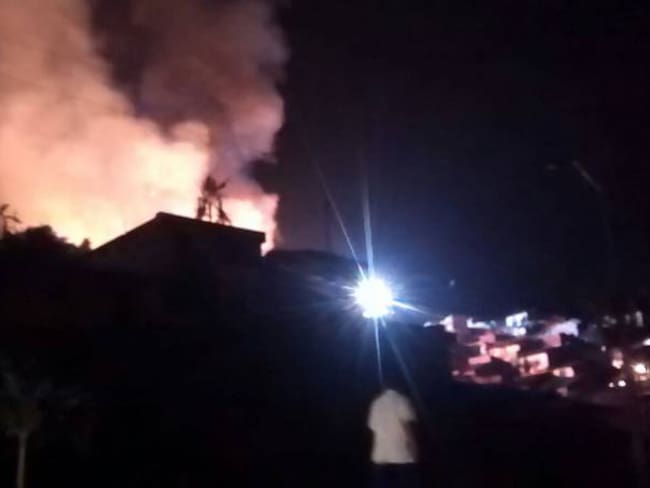 Vea fotos del devastador incendio en Cartago, Valle del Cauca