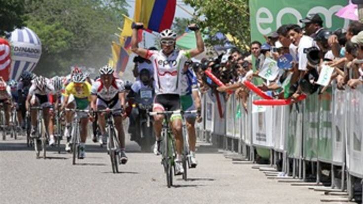 El español Óscar Sevilla es el nuevo líder de la Vuelta a Colombia