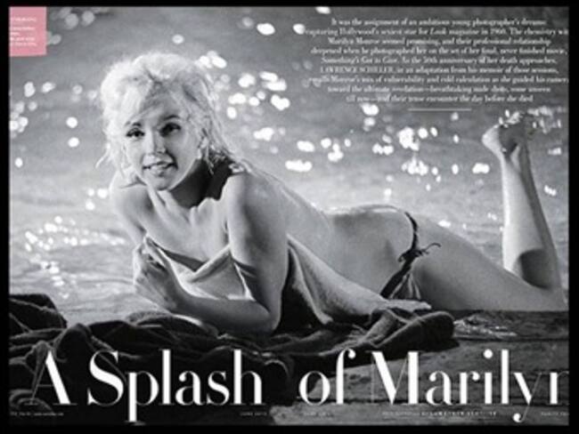 Vanity Fair publicará desnudos no conocidos de la actriz Marilyn Monroe
