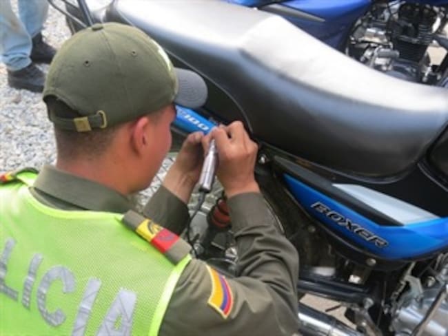 Policía del Magdalena adelanta campaña contra el hurto de motocicletas
