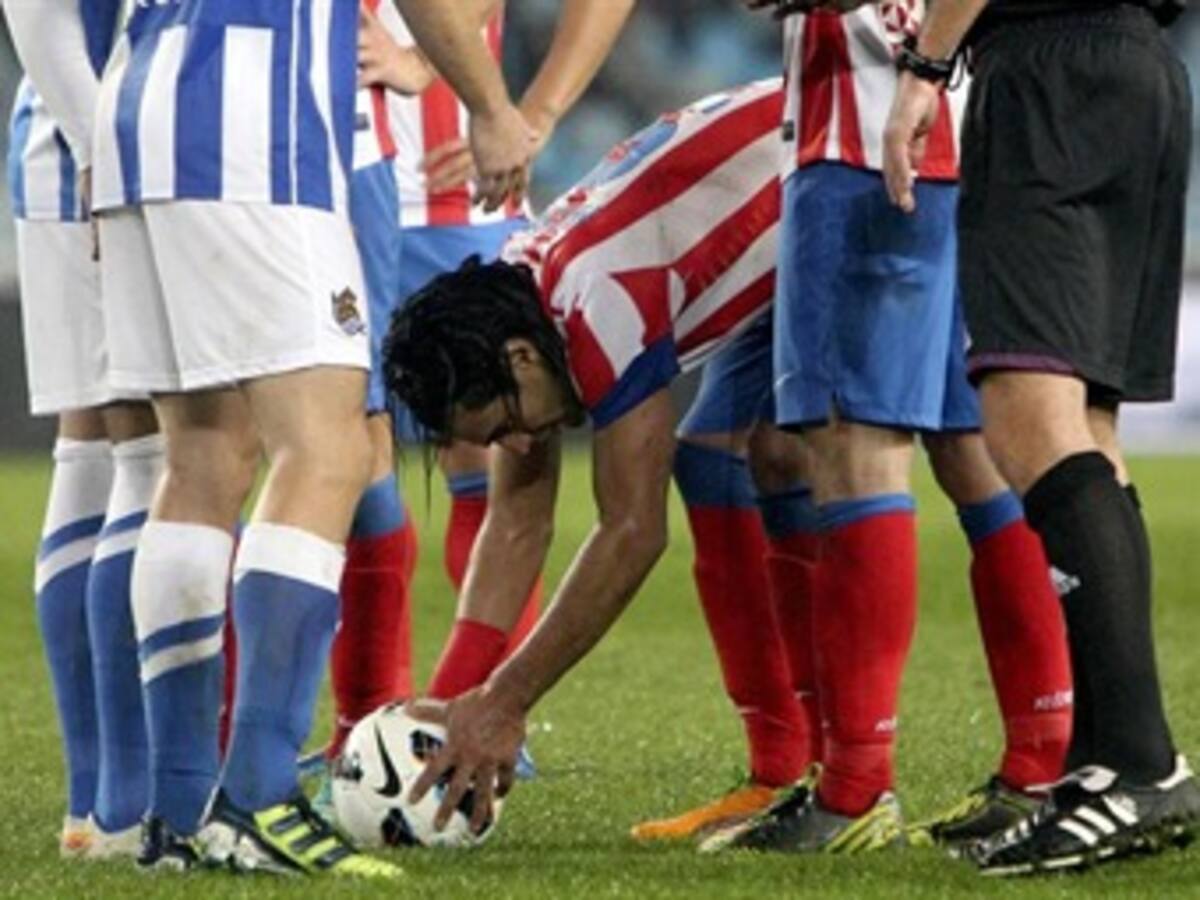 Los nueve goles de Falcao en la actual temporada de La liga