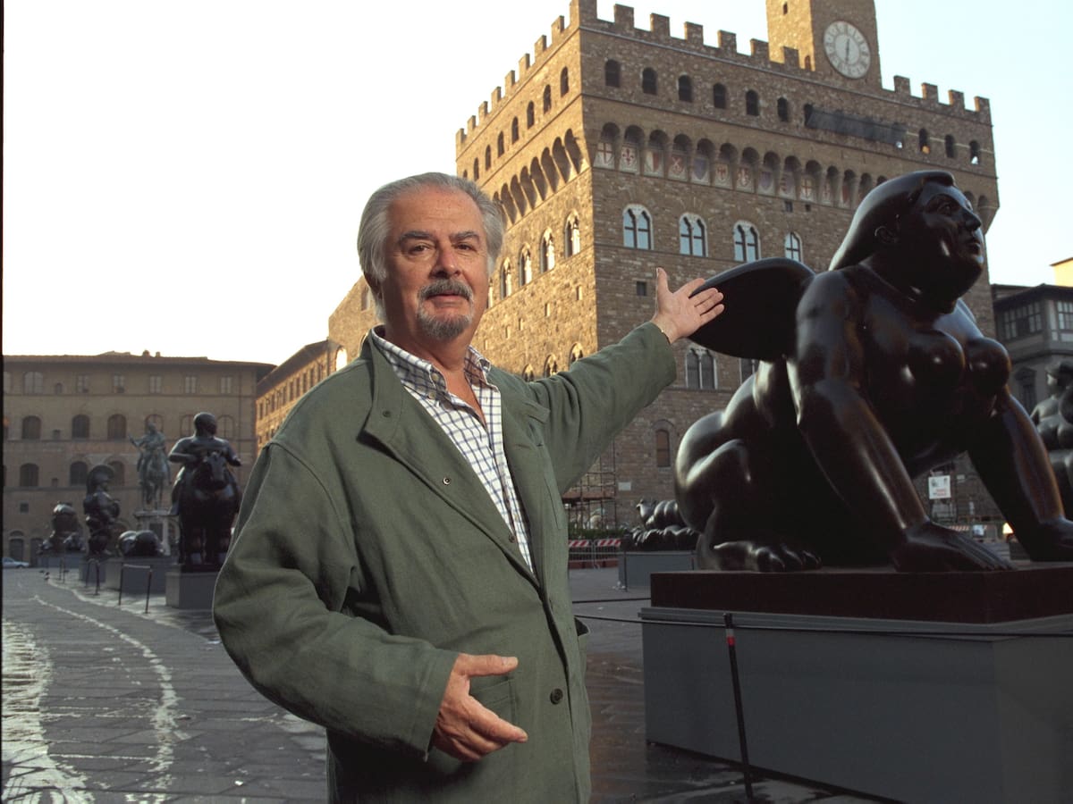 Lo que decía Fernando Botero, el artista plástico colombiano más universal