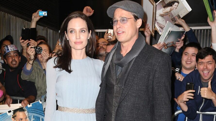 Angelina Jolie y Brad Pitt . Foto: Bang Media