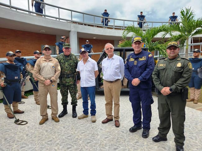 Montes de María, declarado territorio libre de sospecha de minas antipersonal