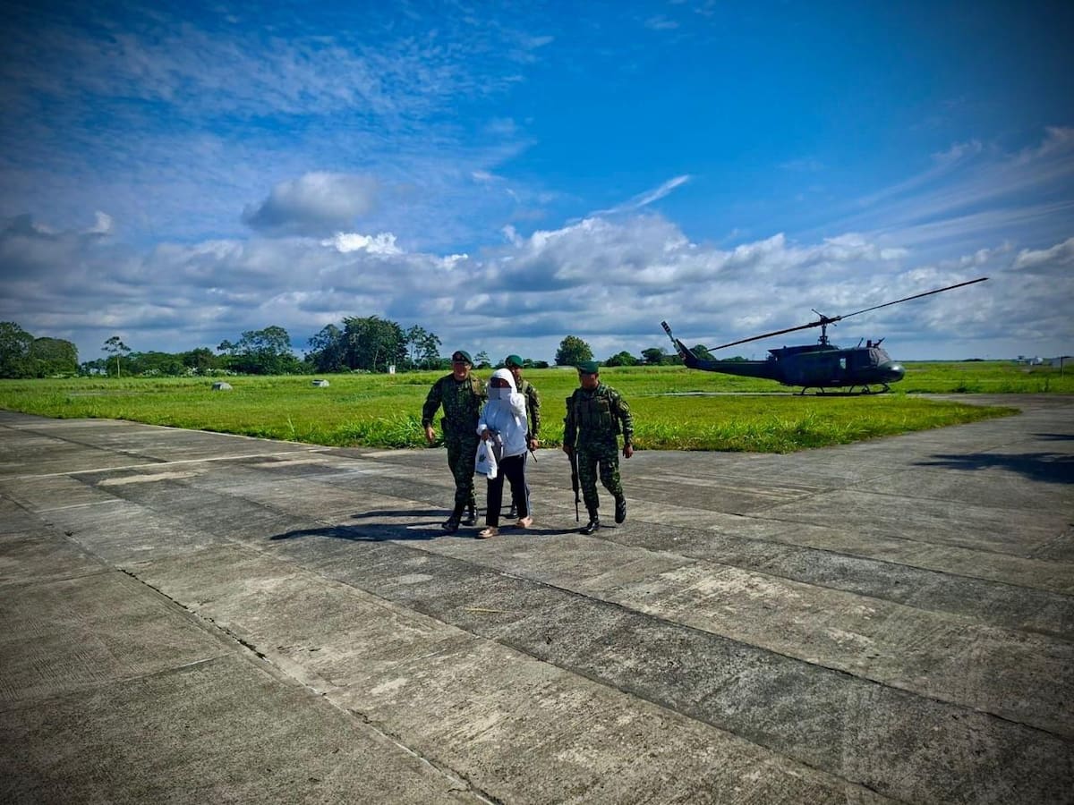 Ejército logró liberación de mujer que había sido secuestrada en Santa Bárbara de Iscuandé