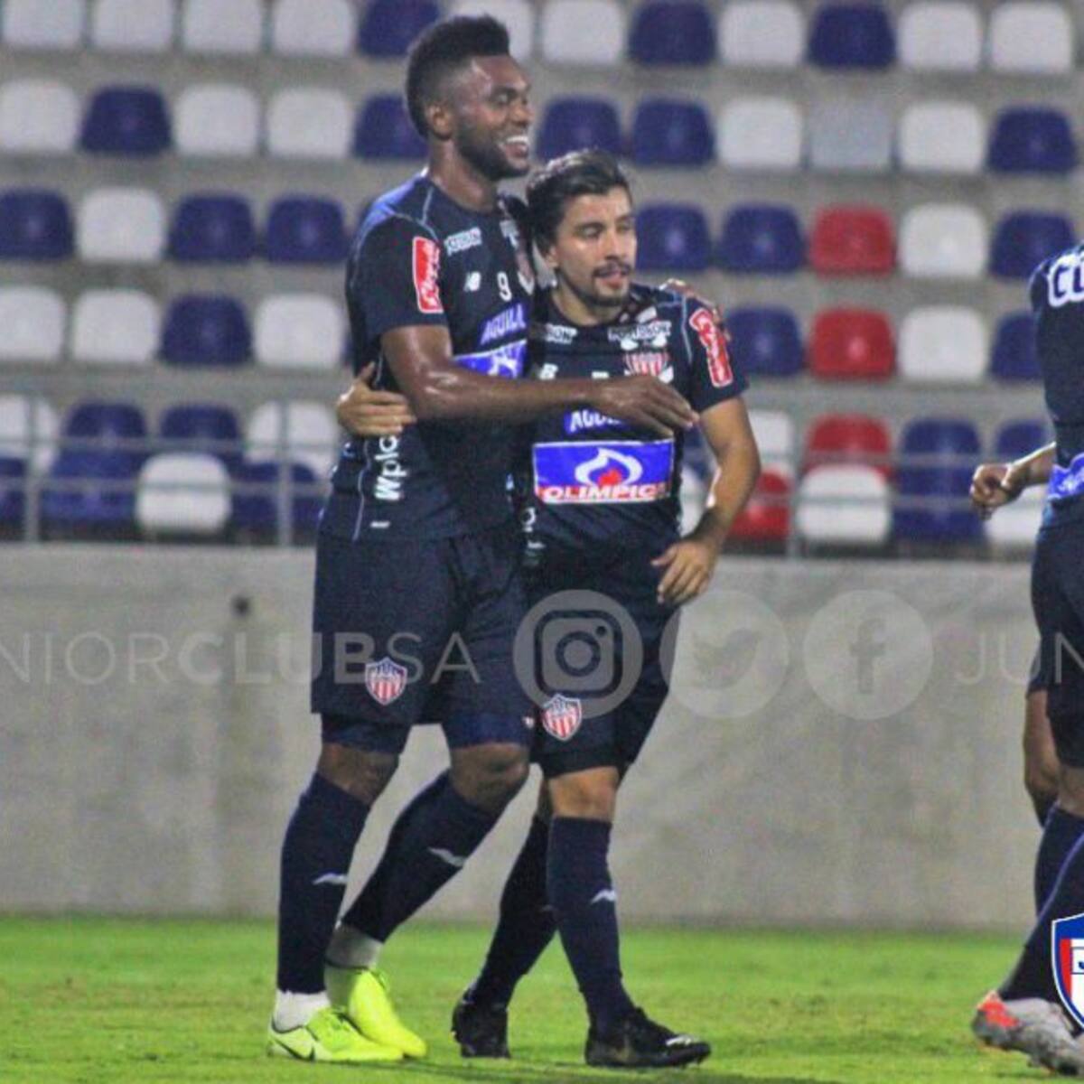Miguel Borja ya anotó su primer doblete con Junior