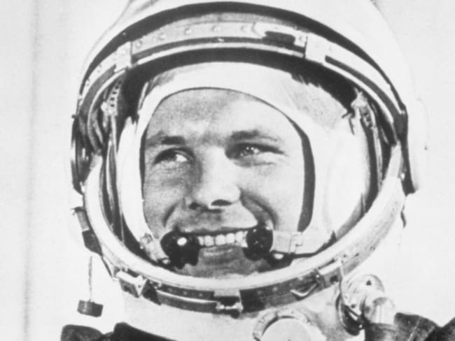 El astronauta Yuri Gagarin 
