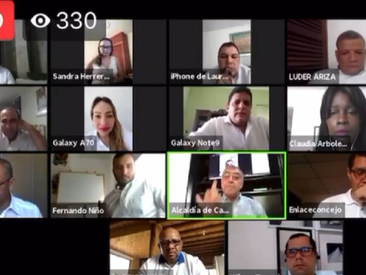 Vulgaridades y señales obscenas entre alcalde de Cartagena y concejales