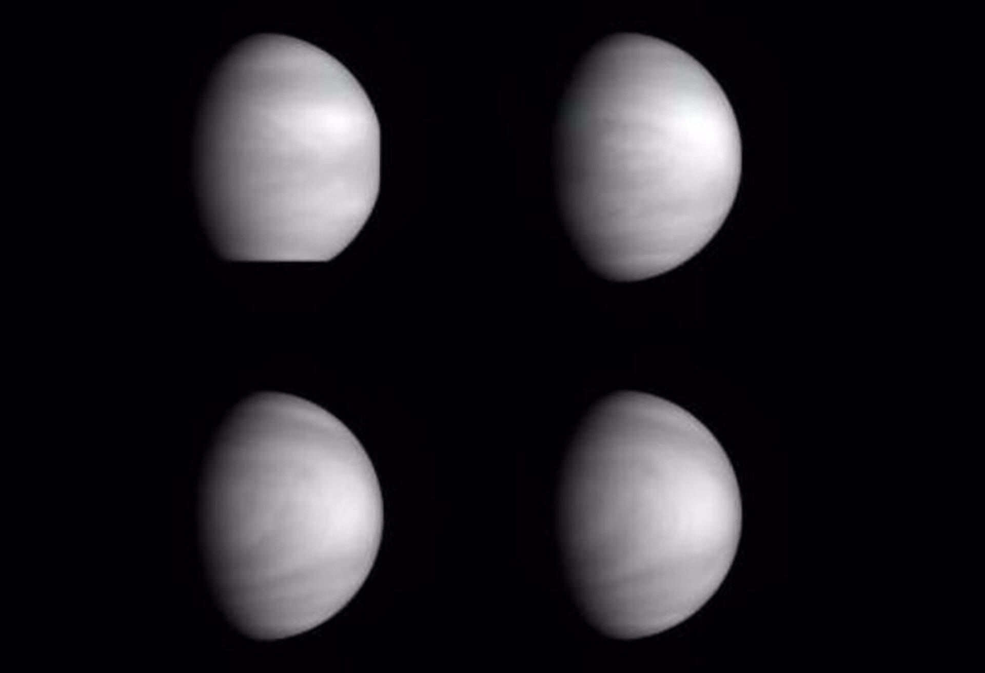 Múltiples vistas de las nubes de niveles altos de Venus - NASA JPL