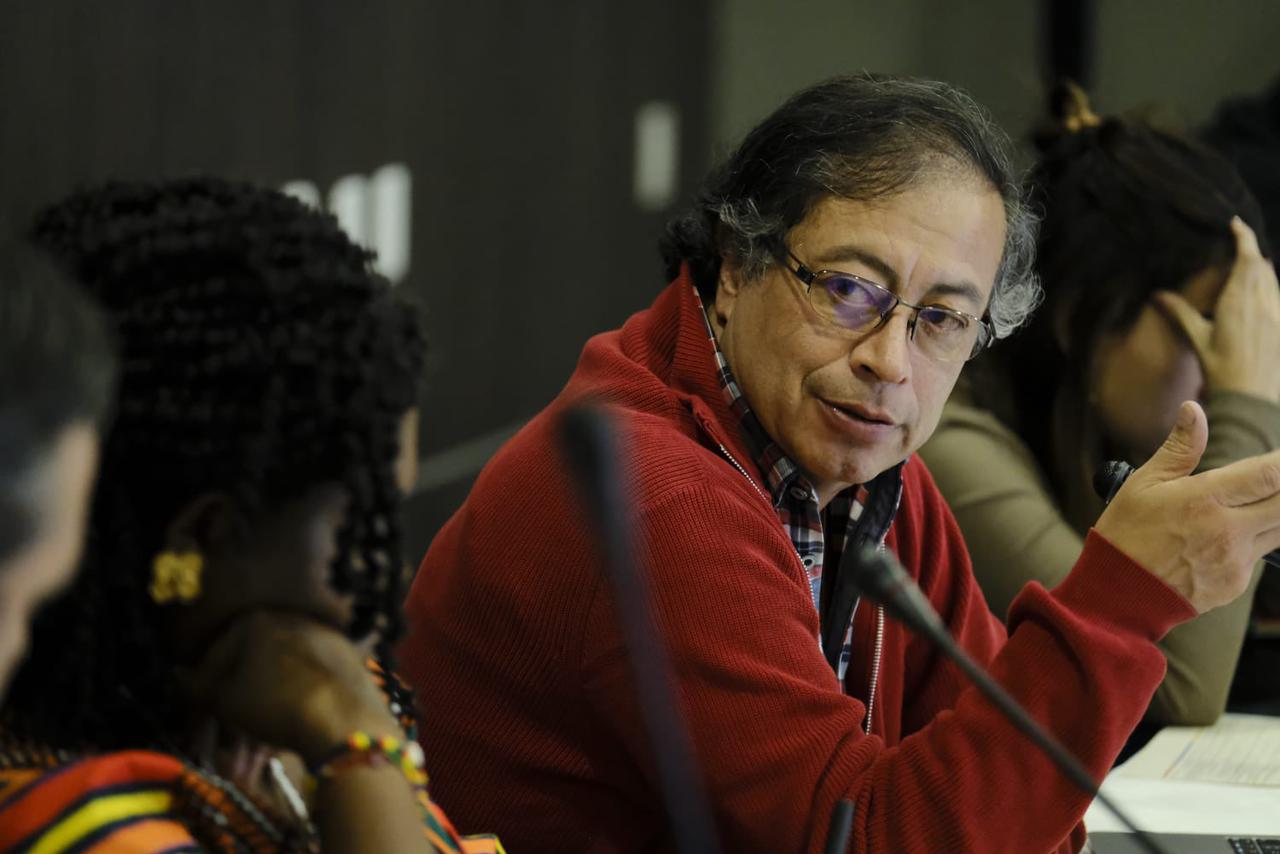 Gustavo Petro en el consejo de ministro de Villa de Leyva / Caracol Radio