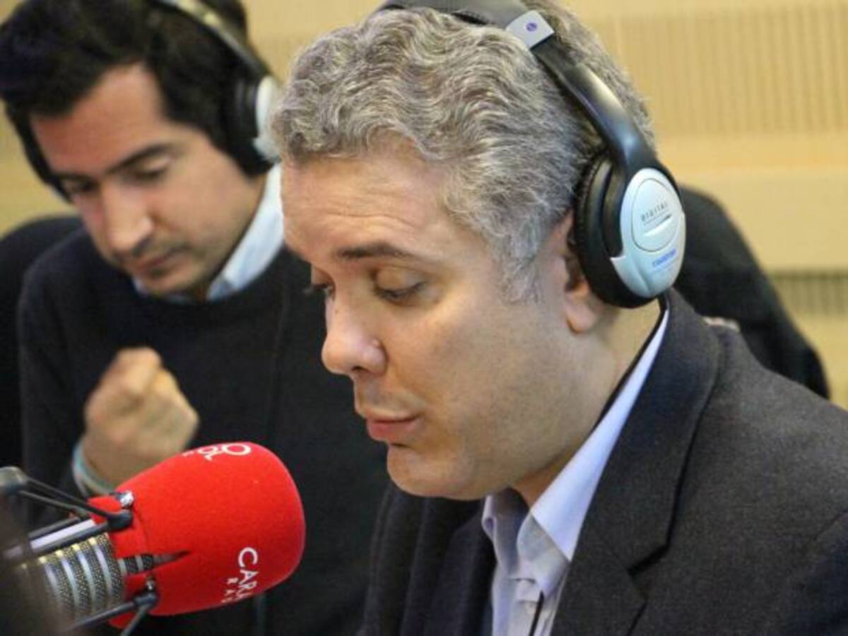 Me gustaría ver a Uribe liderando la bancada del Centro Democrático, siendo presidente del Senado: Duque