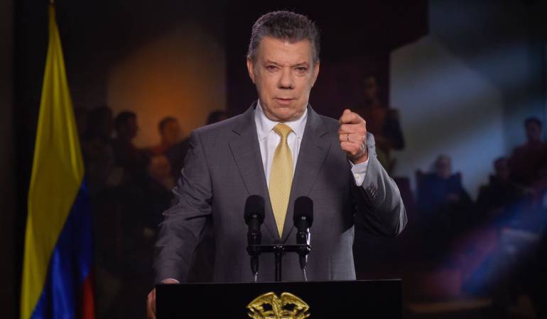 Juan Manuel Santos.