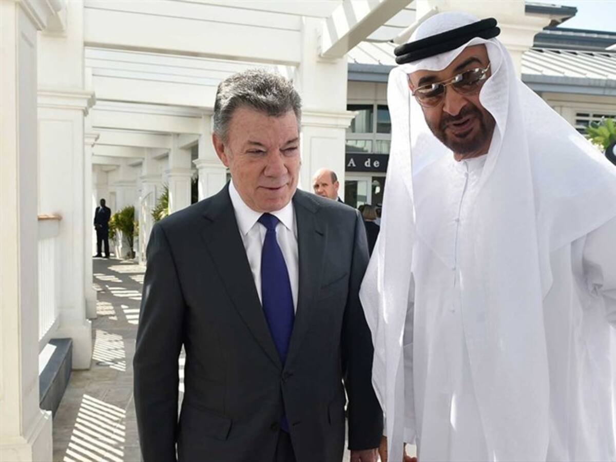 Emiratos Árabes donará US$45 millones para el posconflicto