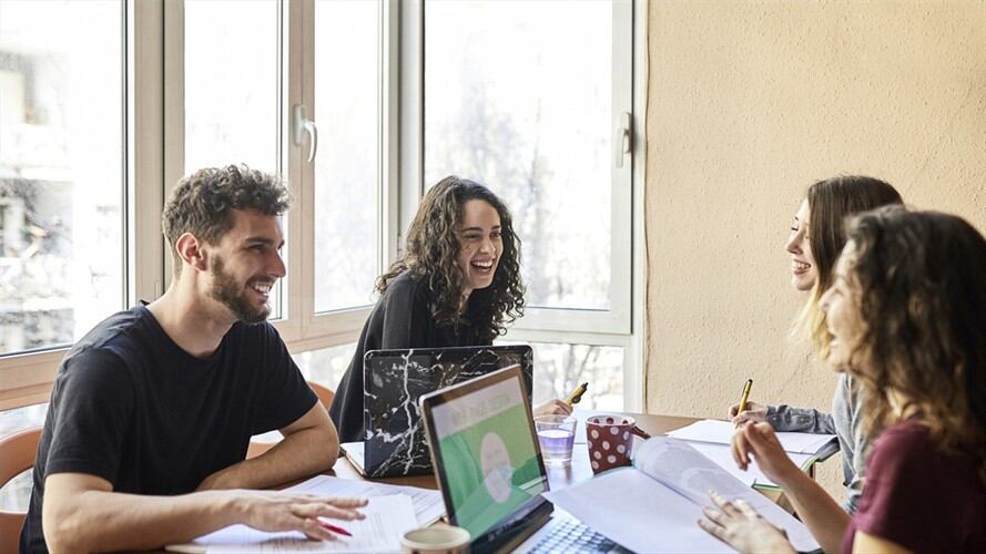 Estudiantes universitarios. Imagen de referencia. Foto: Getty Images