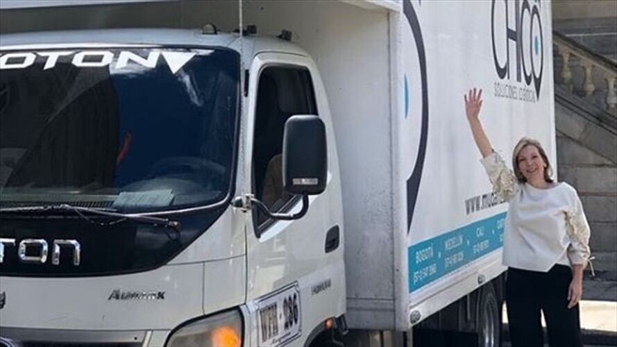 Ya inició la mudanza en la Casa de Nariño. Foto: Colprensa