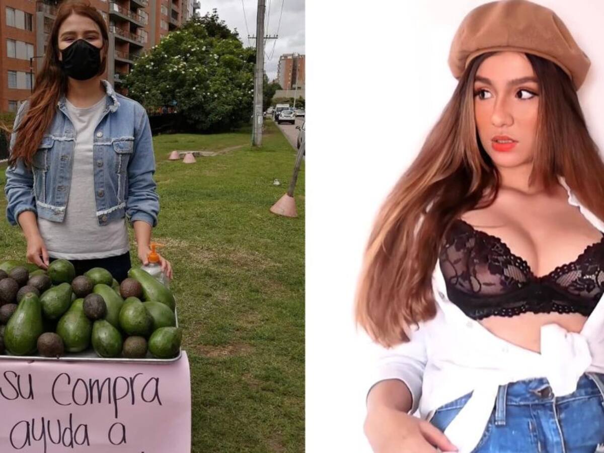 Ella es Michelle Polanco, la modelo que vende aguacates para poder estudiar