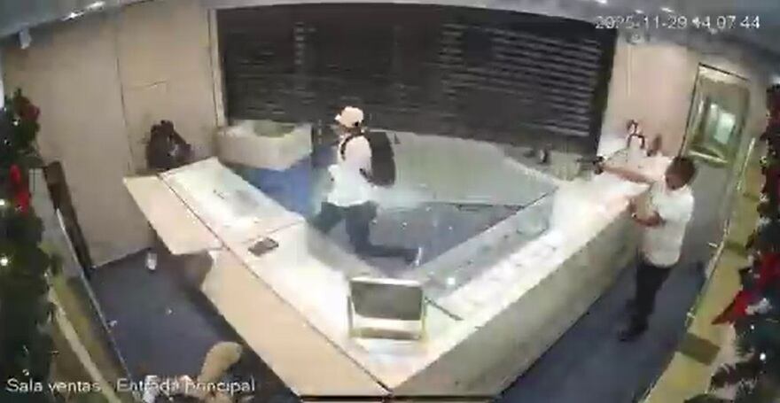 Foto: video de cámara de seguridad