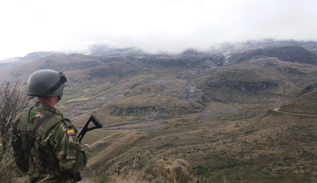 Base militar del Gualí del Batallón Ayacucho