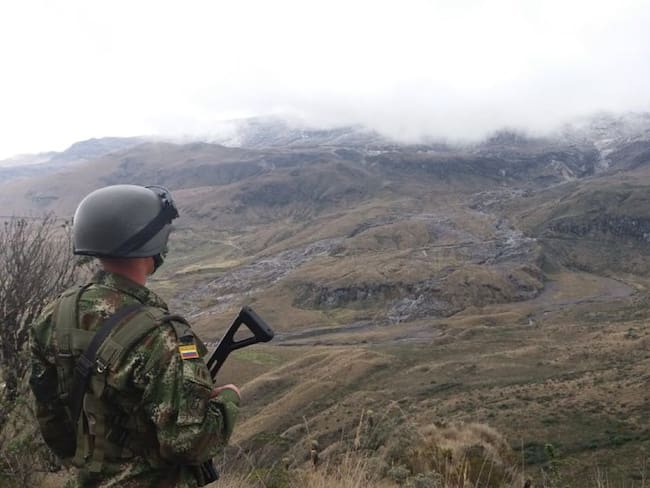Base militar del Gualí del Batallón Ayacucho