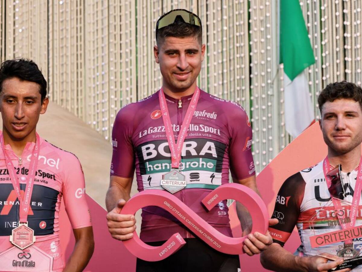 Egan Bernal finalizó segundo en el Critérium del Giro de Italia