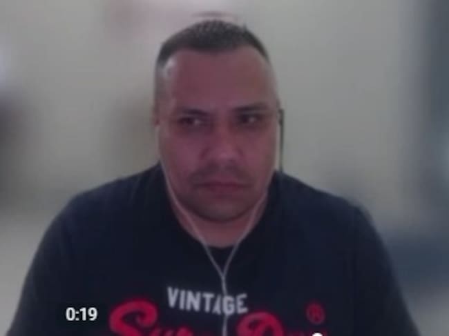 Evert Carreño Corredor, alias "Porras". / Foto: Fiscalía.