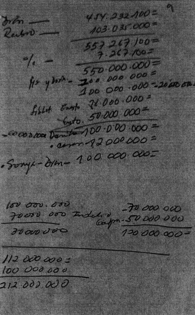 Esta es la libreta a la que accedió la DIAN. Crédito: Archivo particular