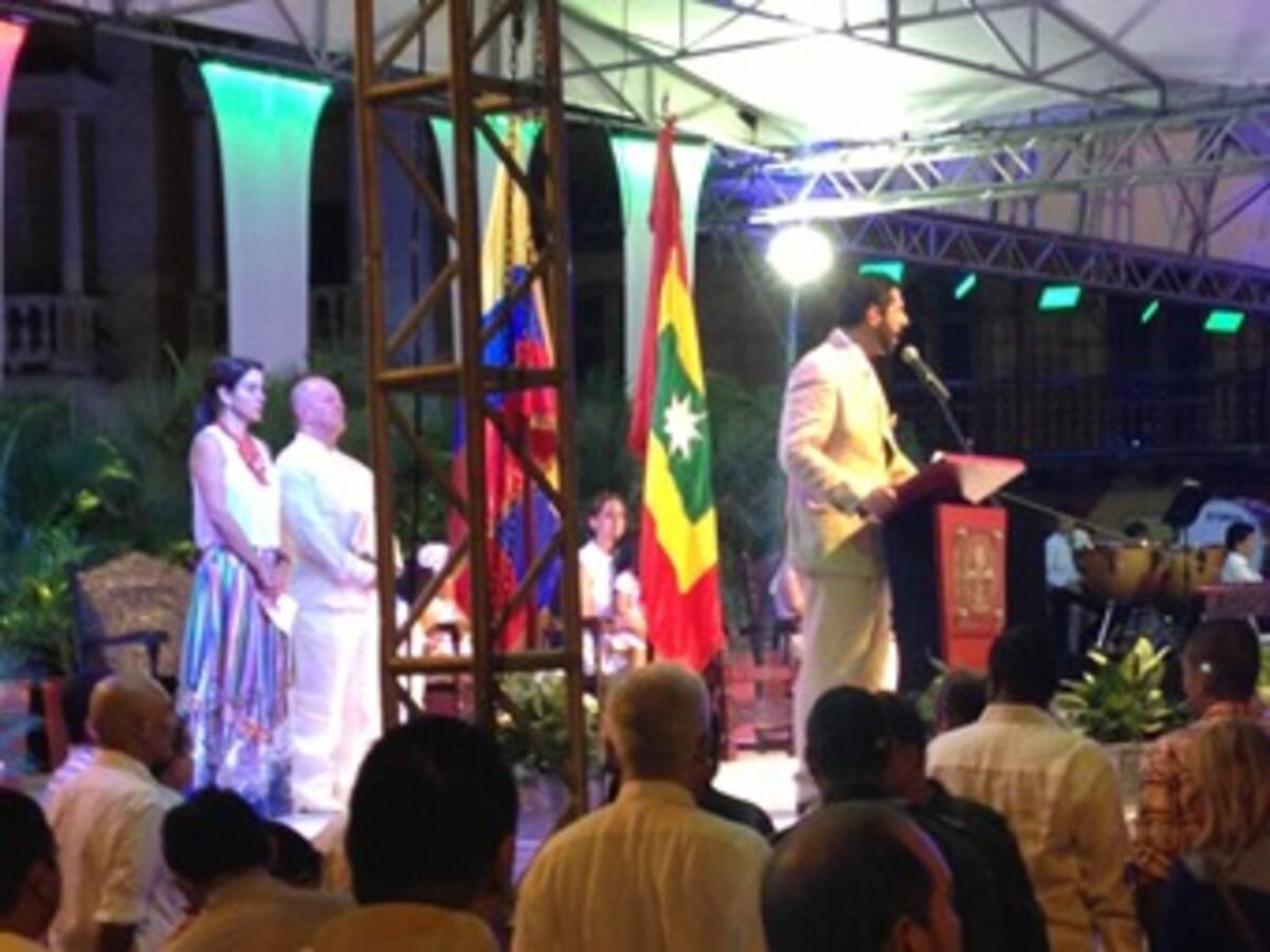 Dionisio Vélez tomó posesión como alcalde de Cartagena