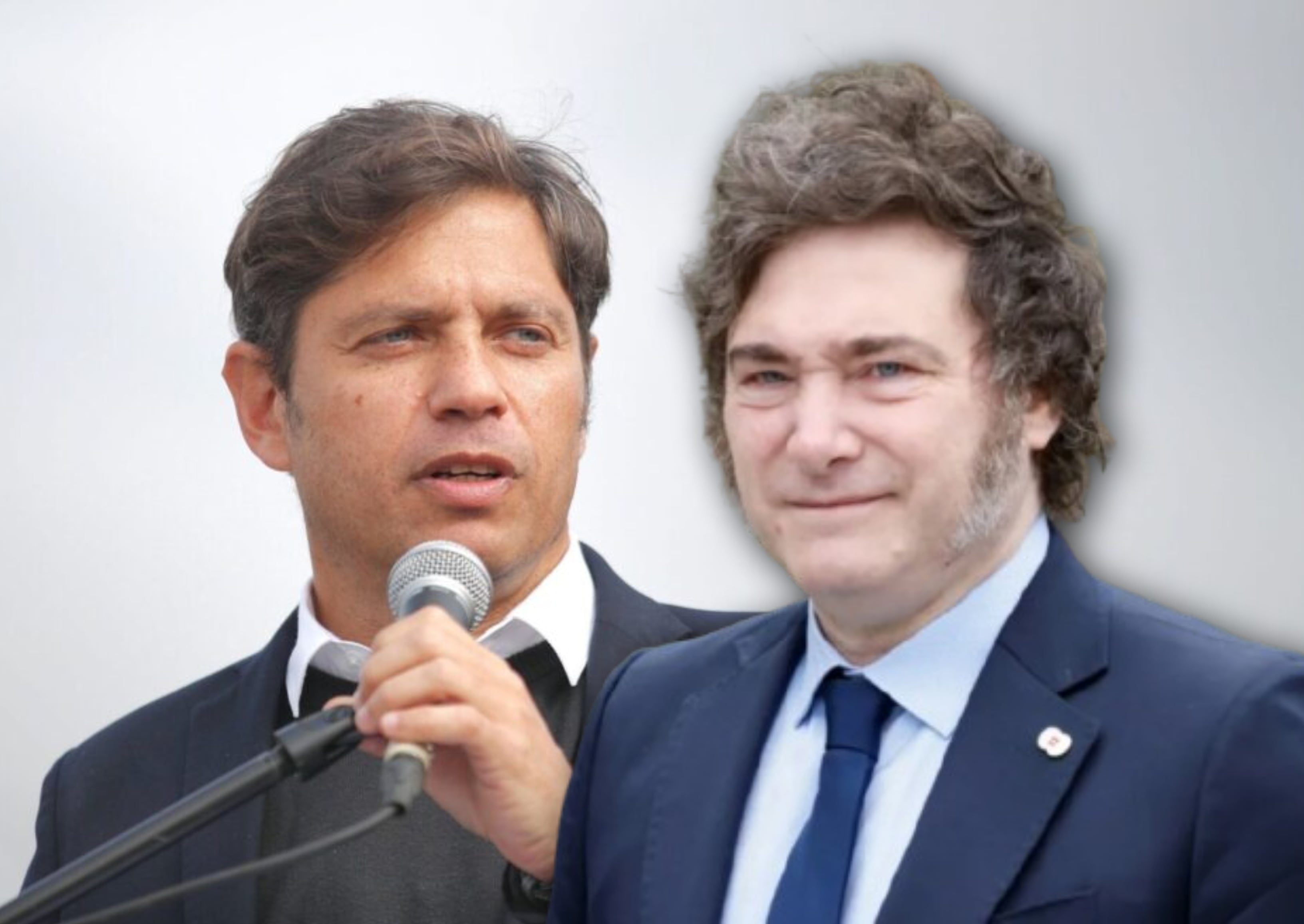 Axel Kicillof y Javier Milei | Fotos: GettyImages