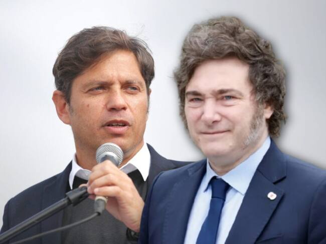 Axel Kicillof y Javier Milei | Fotos: GettyImages