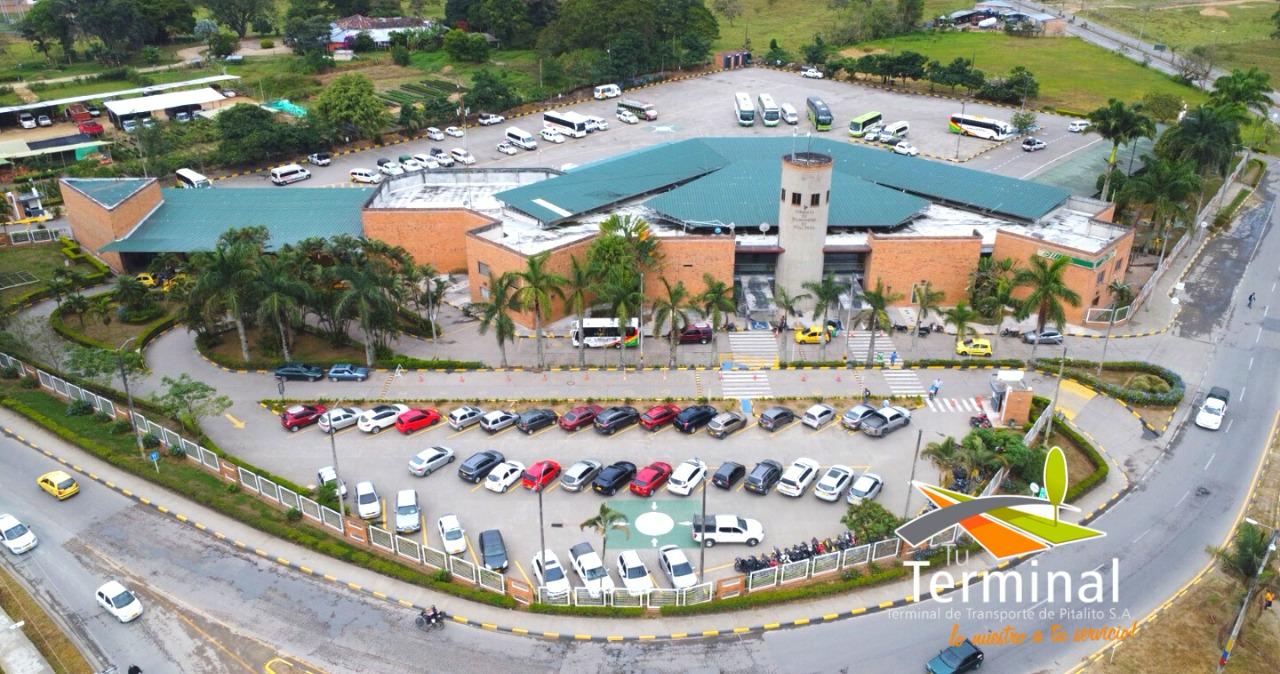 Aumento del 5 % en despachos respecto al año anterior. Foto Redes Sociales. Terminal Pitalito.