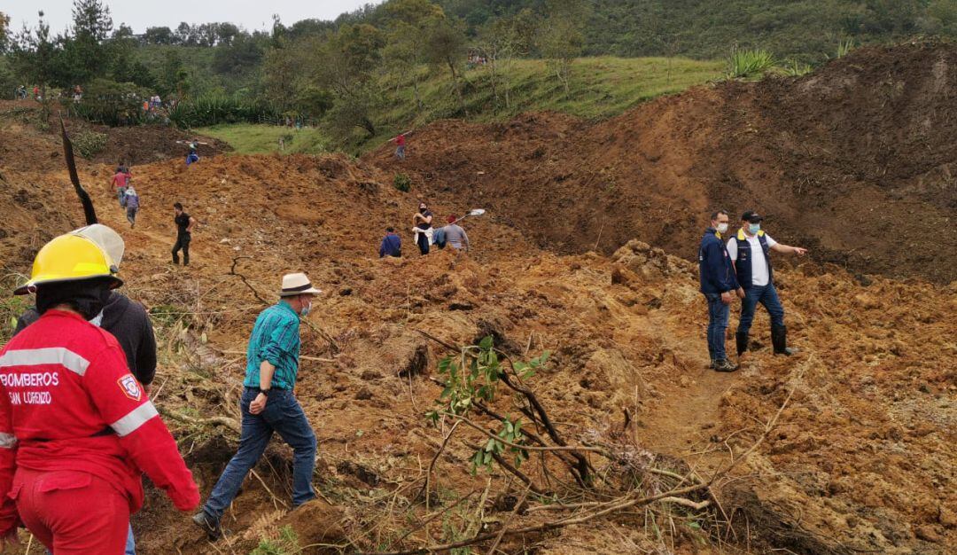 Avalanchas en Nariño 