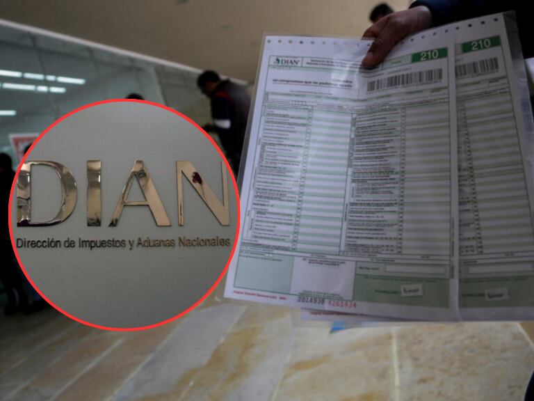 DIAN y Registro Único Tributario. Foto Colprensa (Colprensa - Mauricio Alvarado)