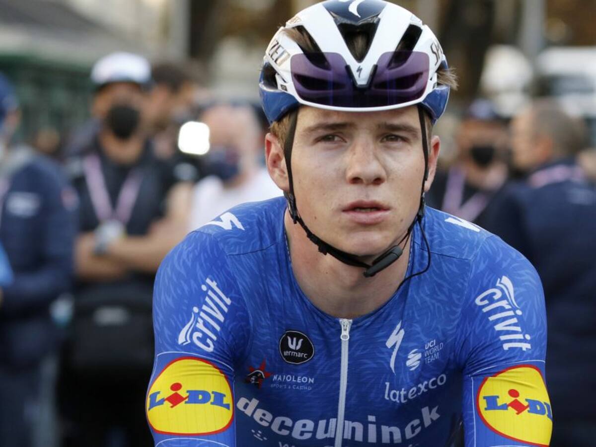 Remco Evenepoel prefiere correr La Vuelta en vez del Giro en 2022