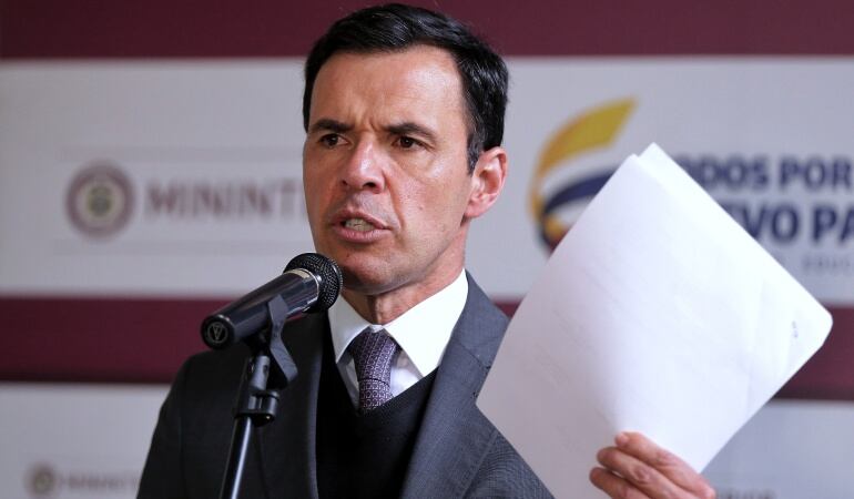 Guillermo Rivera, ministro del Interior