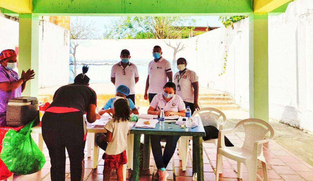 Dos sectores recibieron jornada de vacunación para recibir la dosis de su esquema 