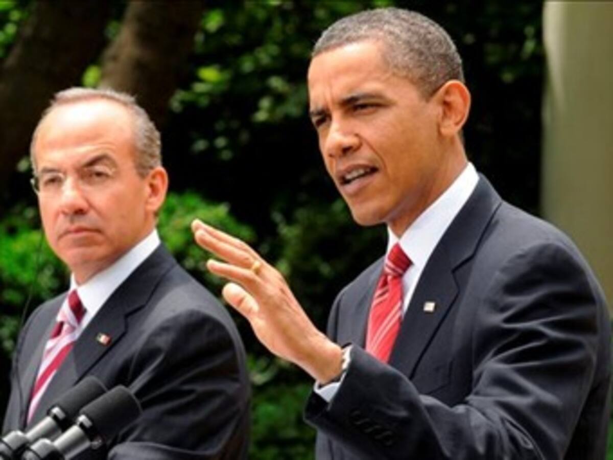 Obama y Calderón critican la ley de inmigración aprobada en Arizona