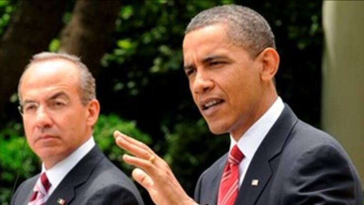 Obama y Calderón critican la ley de inmigración aprobada en Arizona