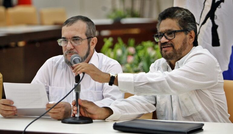 El jefe máximo de la Frac Timoleón Jiménez, alias 'Timochenko' y alias Iván Márquez. 