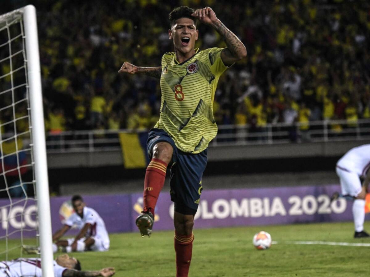 Reviva los goles de la remontada de Colombia frente a Venezuela