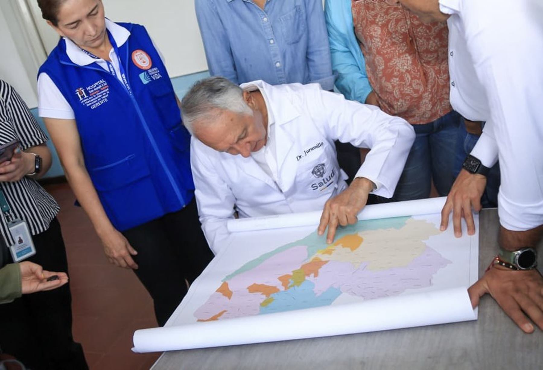 Guillermo Alfonso Jaramillo, ministro de Salud