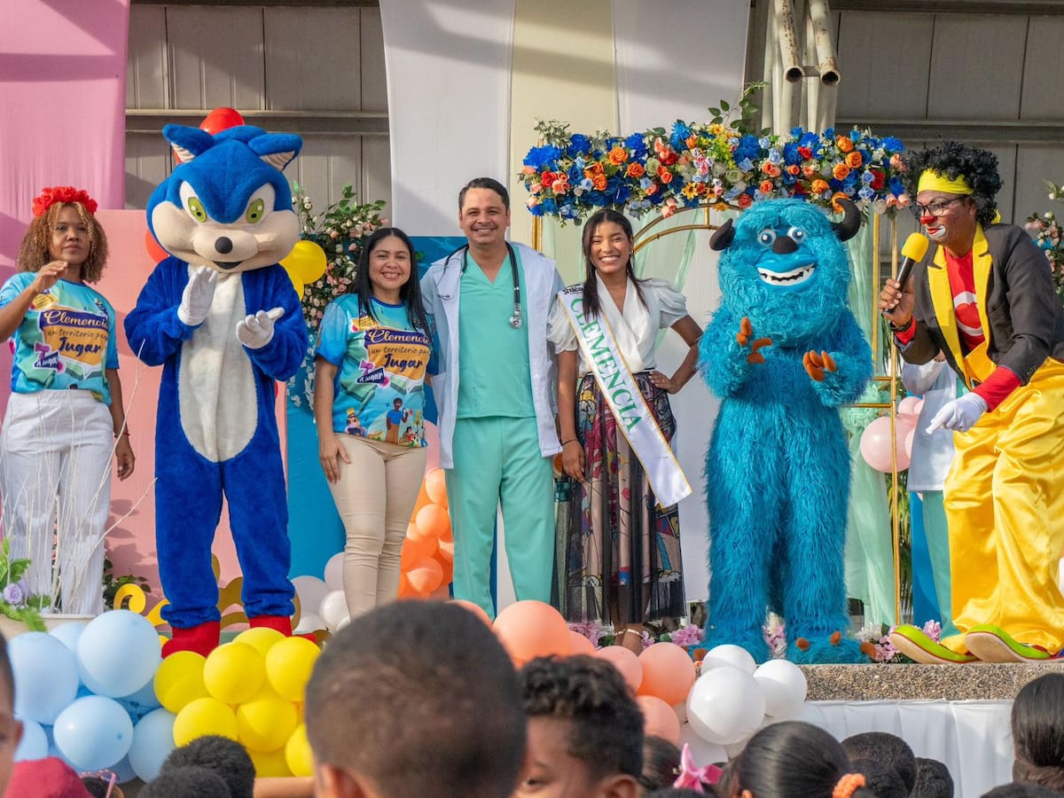 En Clemencia- Bolívar más de 2.000 niños y niñas celebraron su día