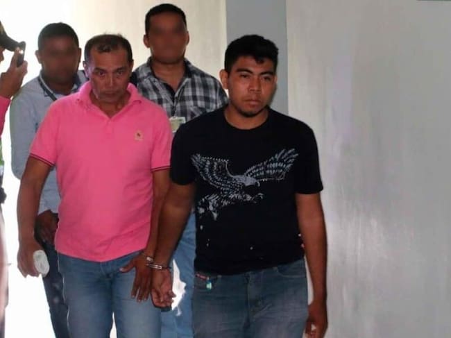 Enio José Peñata Herrera y Ángel David Sánchez Tordecilla. Foto: cortesía (suministrada a Caracol Radio).