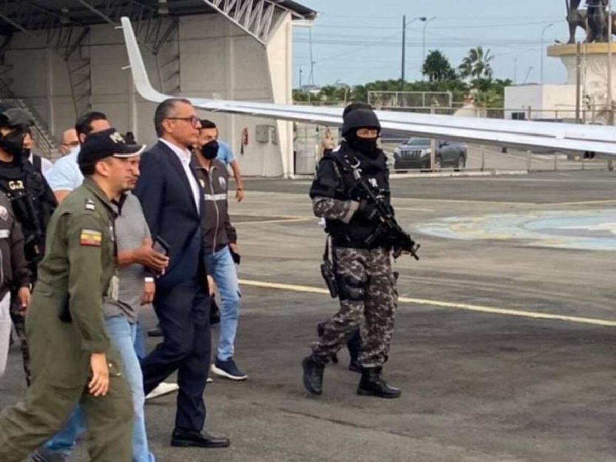 Exvicepresidente ecuatoriano vuelve a prisión por caso Odebrecht