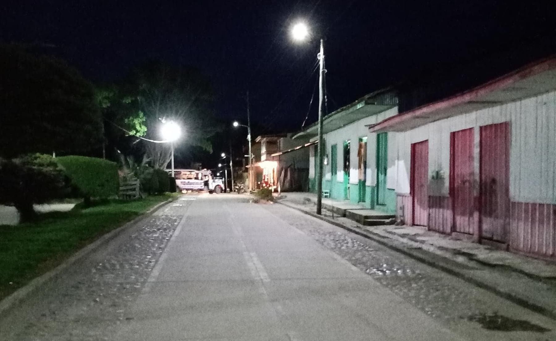 Calle del municipio de Roncesvalles, Tolima