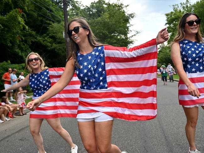 EE.UU. se prepara para las celebraciones del 4 de Julio.   Foto: Getty