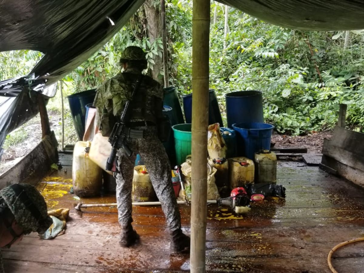 Desmantelado laboratorio de cocaína en San Cayetano