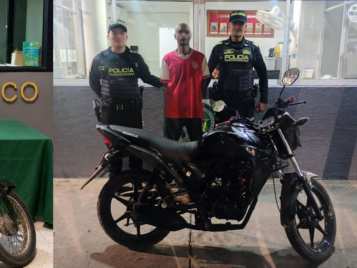 Policía recupera motocicletas hurtadas en San Francisco y San Fernando