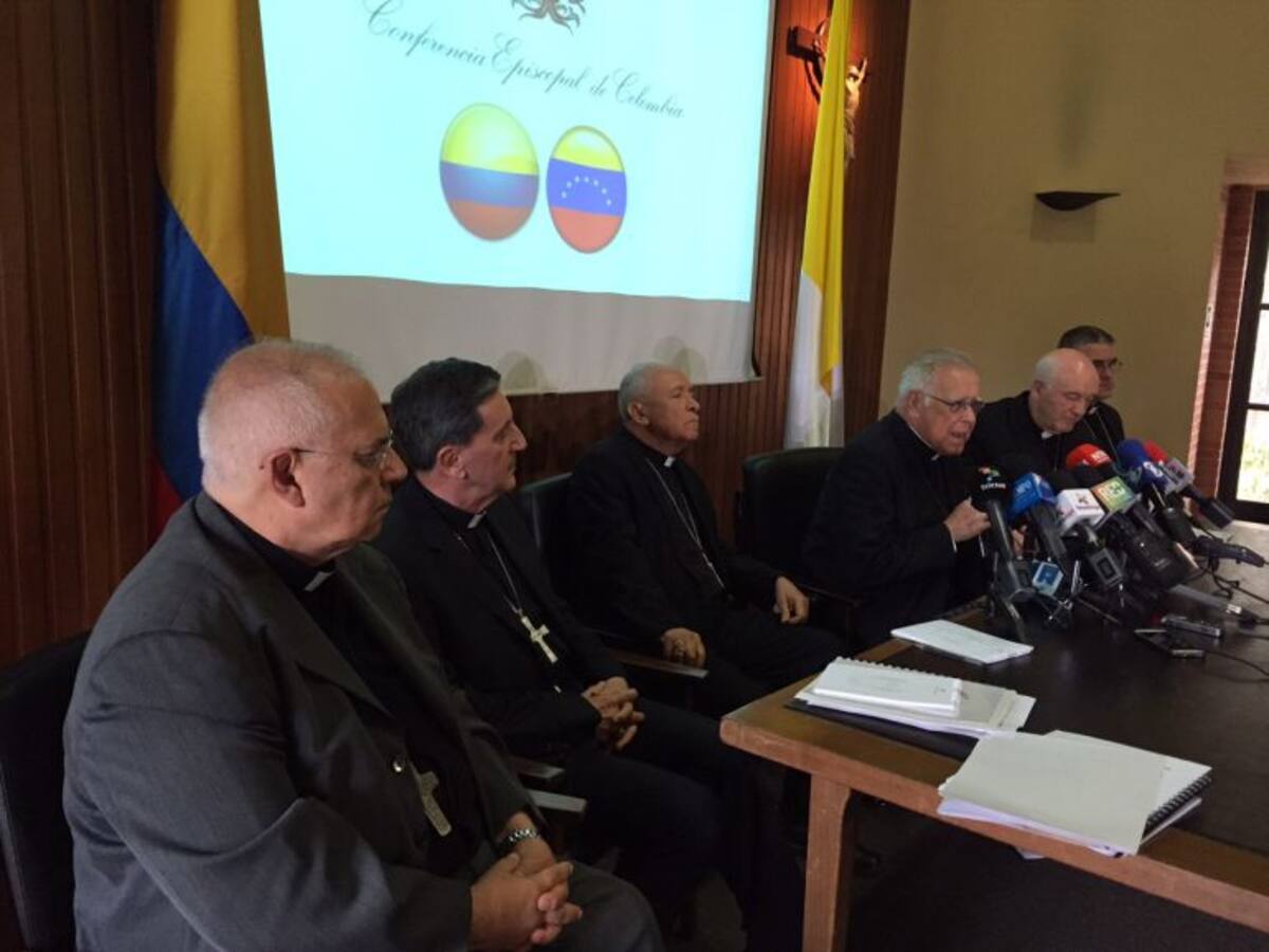 Iglesia de Venezuela califica crisis fronteriza como torpeza política de Maduro