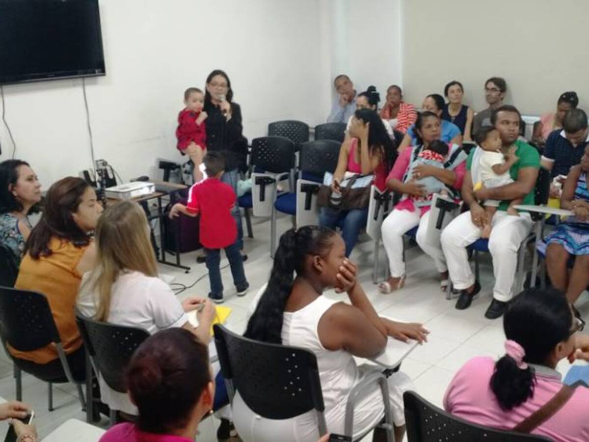 En la Maternidad Rafael Calvo celebran Semana Mundial de la Lactancia Materna