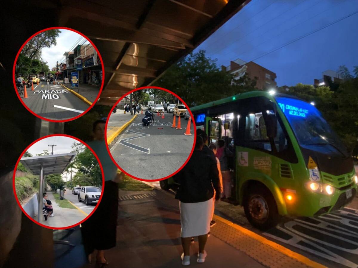 Cali acelera la adecuación de más de 80 paradas del MIO en todas las comunas